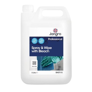 * Jangro Spray   Wipe with Bleach - 5ltr