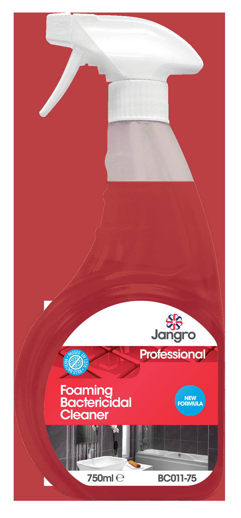 * Jangro Foaming Bac Cleaner 750ml SINGLE