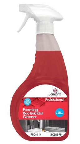 * Jangro Foaming Bac Cleaner 750ml CASE