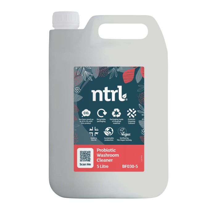 * ntrl Probiotic Washroom Cleaner 5lt- SINGLE