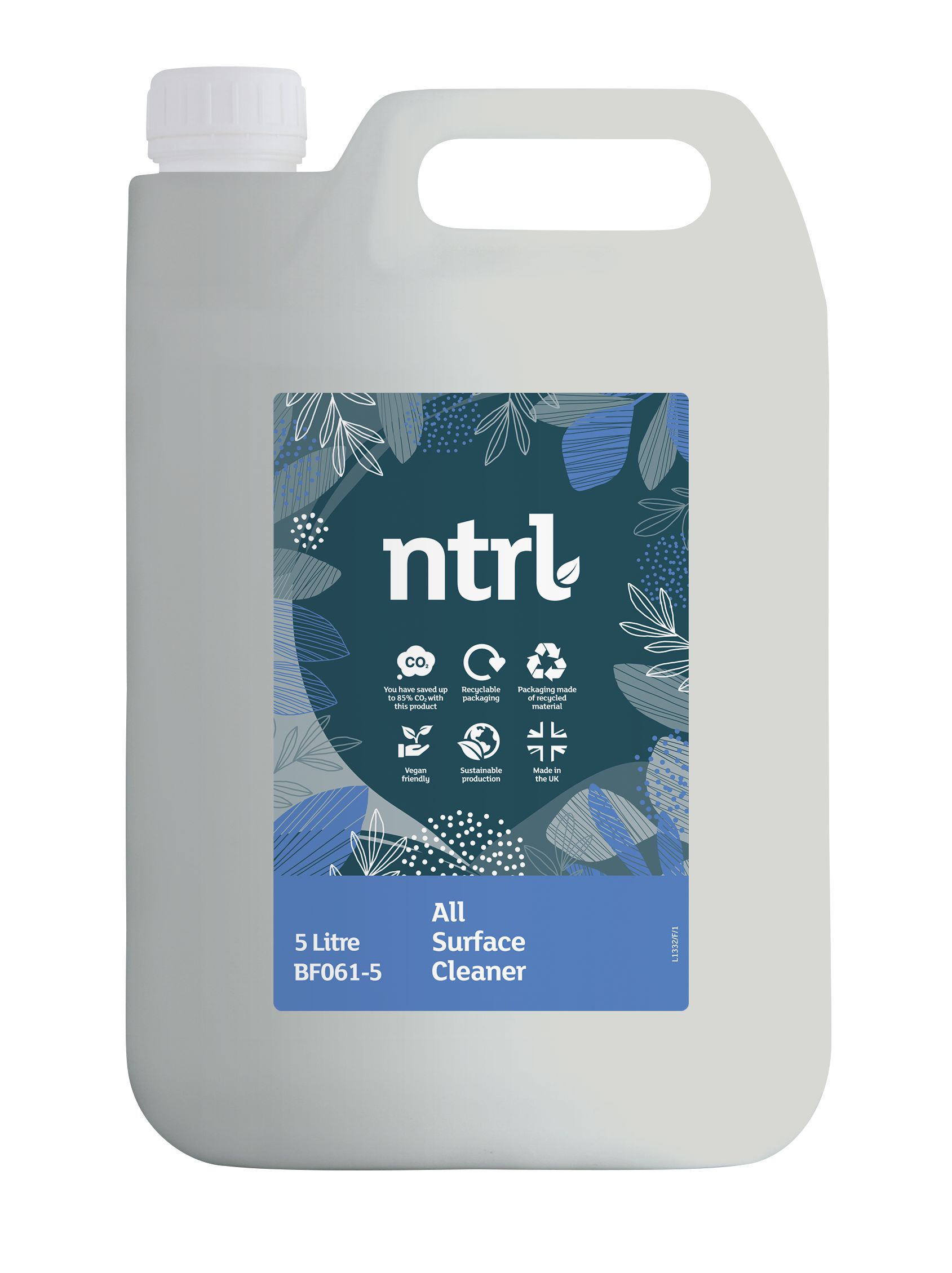 * ntrl All Surface Cleaner 5ltr - SINGLE