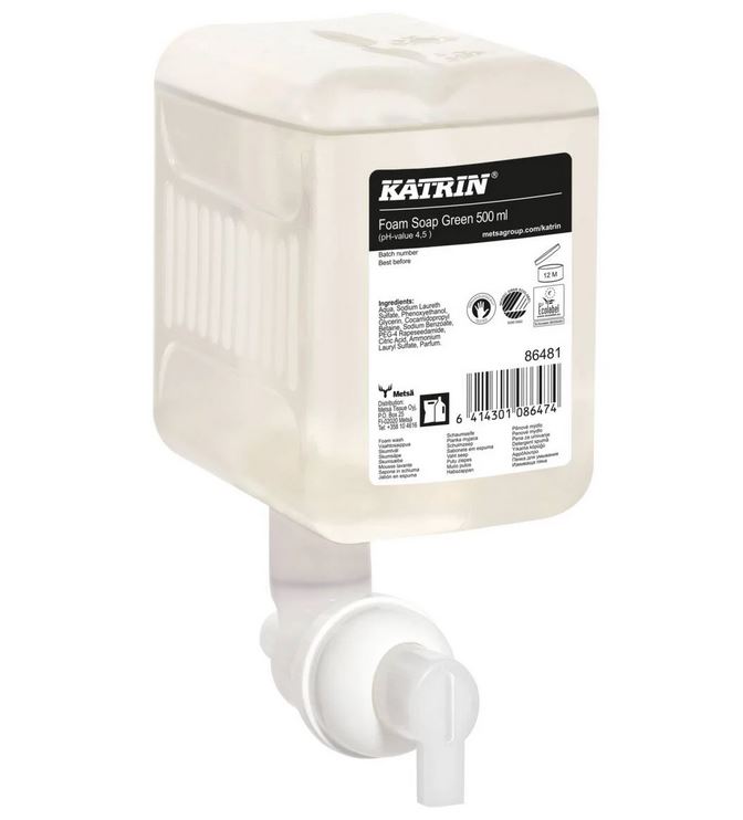 ^ Katrin Green Foamwash Soap 500ml - 86481