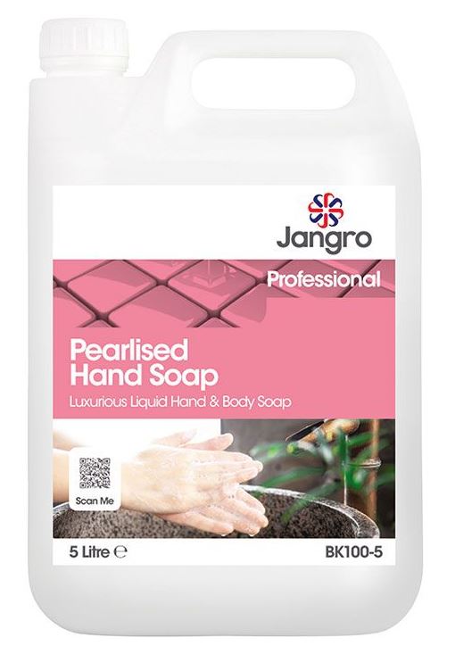 * Pink Pearlised Hand Soap - 5ltr