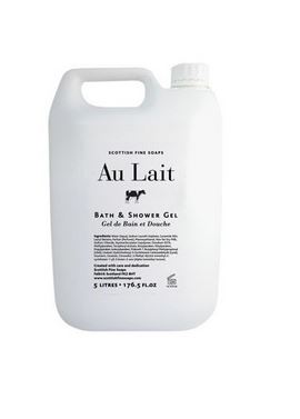 ^ Au Lait Bath   Shower Gel 2 x 5ltr