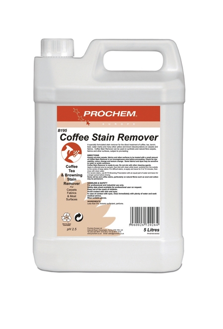* Prochem Coffee Stain Remover - 5ltr