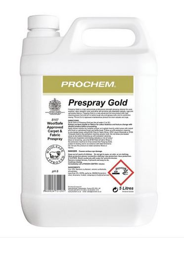 * Prochem Prespray Gold - 5ltr