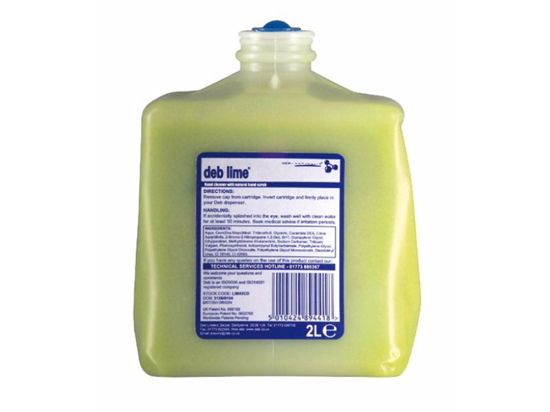 * Solopol Lime Hand Wash 4 x 2ltr - LIM2LT