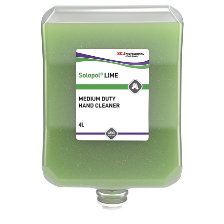 * Solopol Lime Hand Wash 4 x 4ltr - LIM4LTR