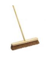 ^ 24  Complete Coco Fibre Broom ( Soft )