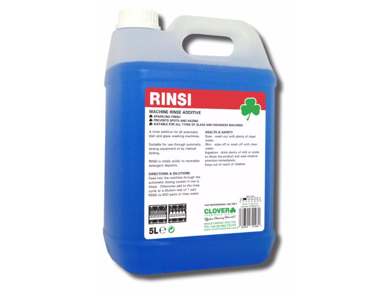 ^ Clover Rinsi Rinse Aid - 5ltr