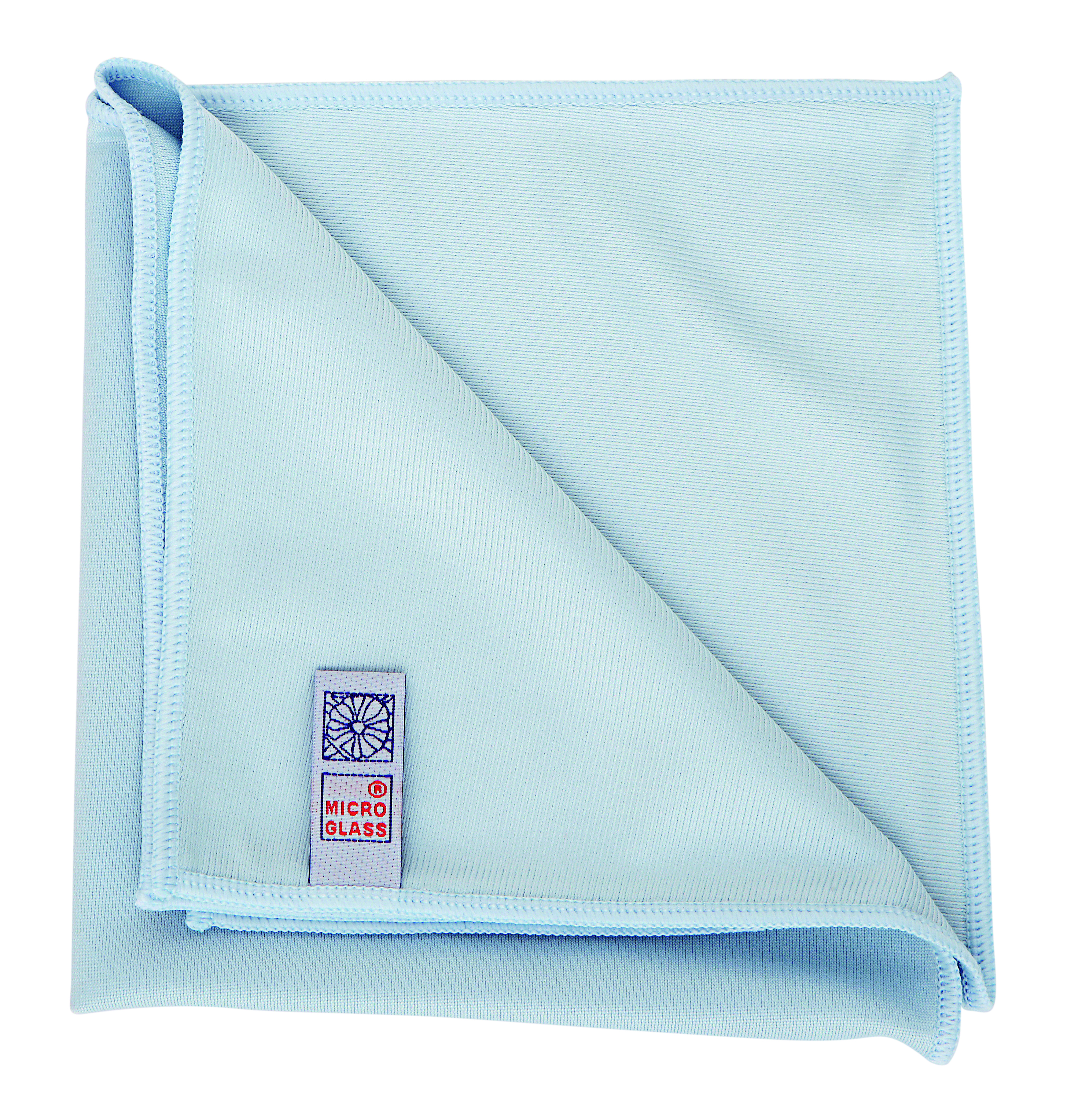 * Large Micro glass Blue Cloth 70x76cm