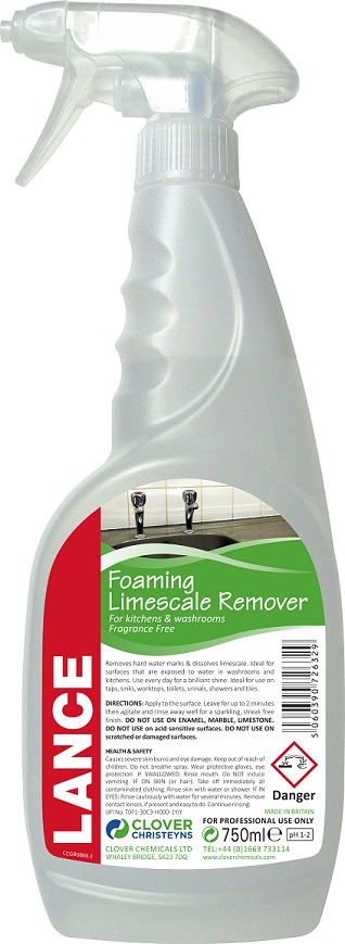 * Clover Lance Foaming Limescale Remove(CASE)