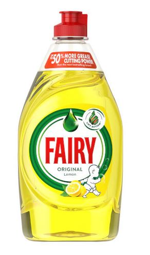 * Fairy Washing Up Liquid Lemon - 320ml