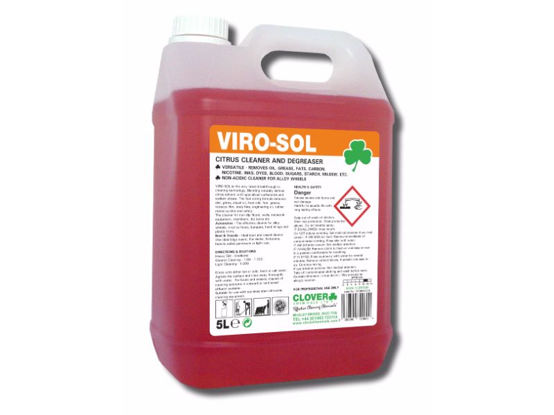 * Virosol Citrus based Cleaner Degreaser 5ltr