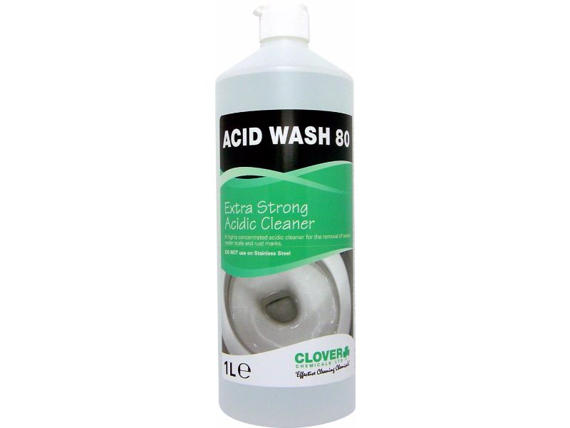 ^ Clover Acid Wash 80 - Acidic Toilet  - 1ltr