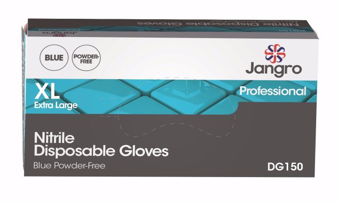 * Nitrile Glove Powder Free Blue - XL