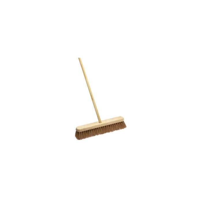 * Complete Unit 24  Natural Coco Fibre Broom