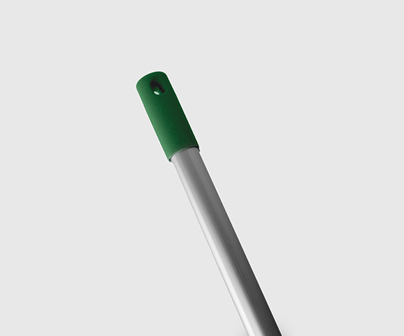 * Lightweight Hygiene Aluminium Handle Green