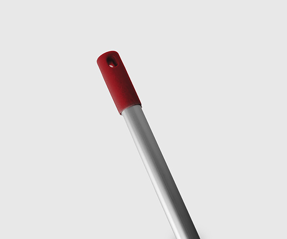 * Lightweight Hygiene Aluminium Handle Red