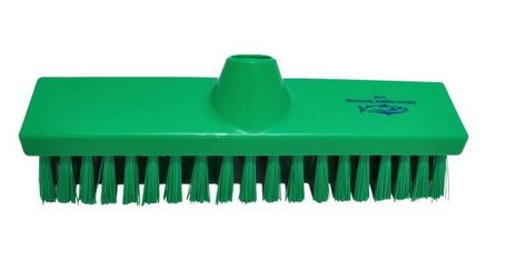 Premier Deck Scrub-Stiff 280mm-Green (HEAD)