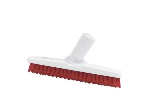 ^ Grout Scrub Brush Very Stiff - Red