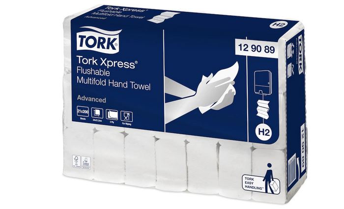 * Tork Xpress Flushable H/Towel - 129089