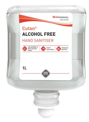 ^ Cutan Alcohol Free Sanitiser - AFHS1L