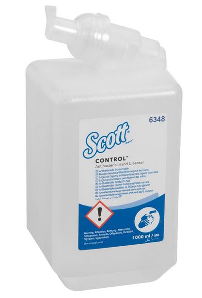 Scott Control Antibacterial Foam Soap 1ltr
