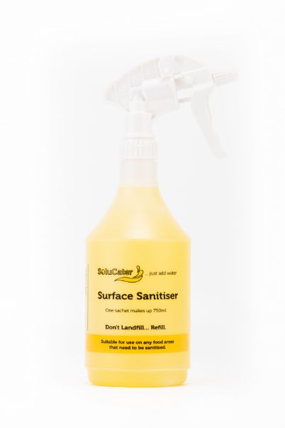 * YELL Soluclean Surface Sanitiser Tr/Bottle