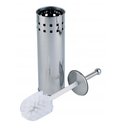 * Stainless Steel Toilet Brush Set