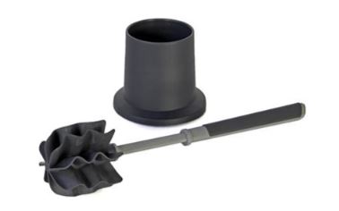 ^ Loowy Toilet Blade   Holder - Dark Grey