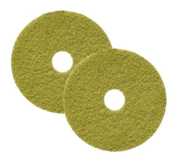 ^ 13  Twister Floor Pads - Yellow (2)